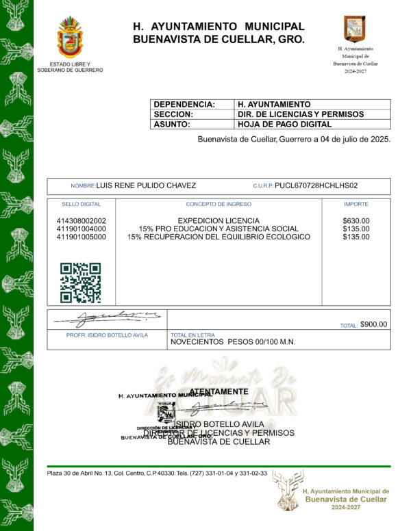 Licencia de Conducir